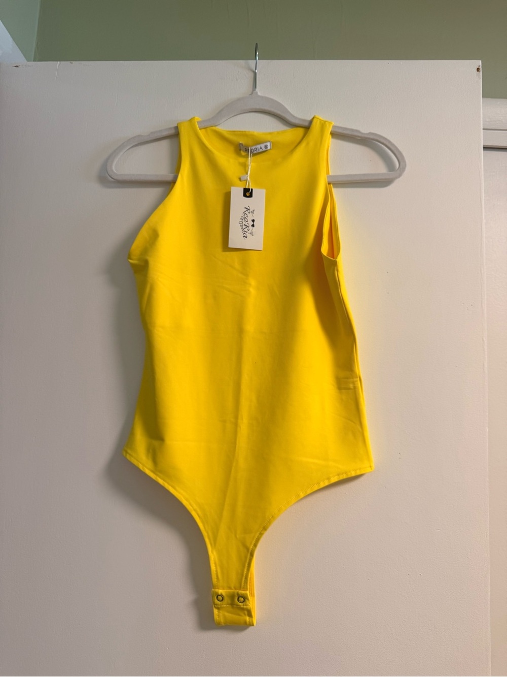 ReoRia Bright Yellow Kids One-Piece Bodysuit